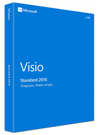 Thumbnail for Microsoft Microsoft > Visio > 2016 > Standard > Download License Microsoft Visio 2016 Standard License