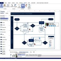 Thumbnail for Microsoft Microsoft > Visio > 2016 > Standard > Download License Microsoft Visio 2016 Standard License