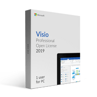 Thumbnail for Microsoft Microsoft Visio 2019 Professional Open License
