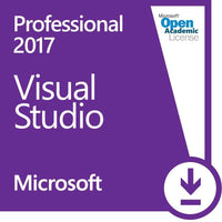 Thumbnail for Microsoft Microsoft > Visual Studio > 2017 > Professional > Open Academic Microsoft Visual Studio 2017 Professional - Academic