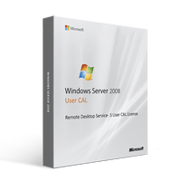 Thumbnail for Microsoft Microsoft Windows Server 2008 Remote Desktop Service - 5 User CAL License