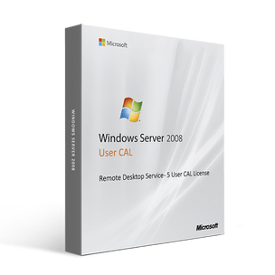 Microsoft Windows Server 2008 Remote Desktop Service - 5 User CAL License