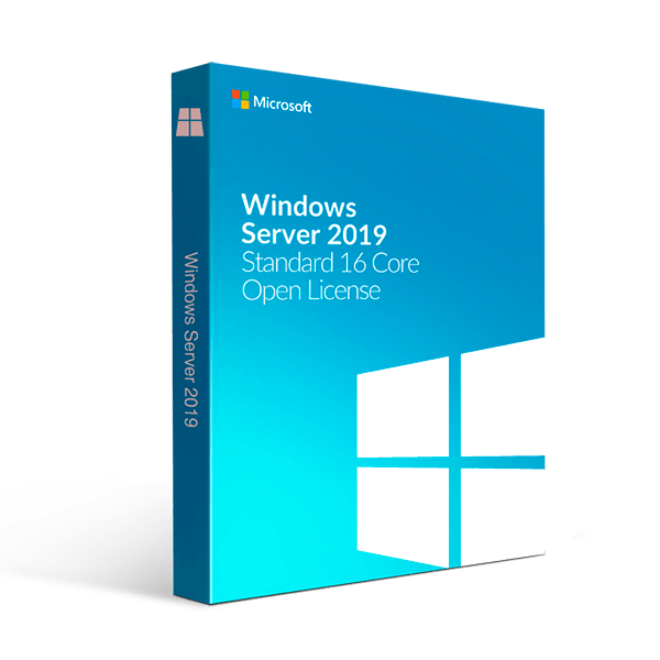 Microsoft Microsoft Windows Server 2019 Standard 16 Core Open License