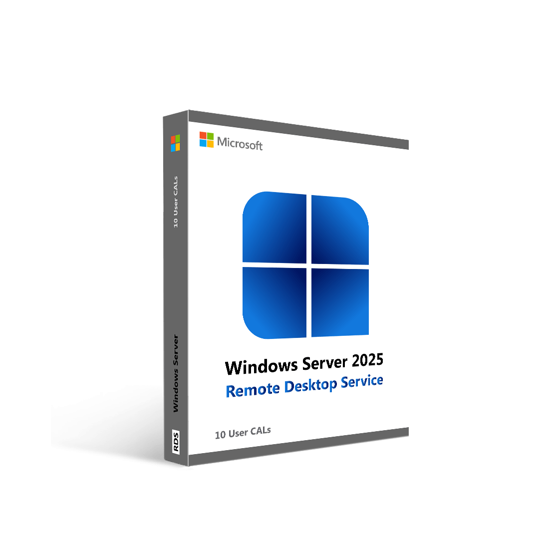 Microsoft Microsoft Windows Server 2025 Remote Desktop Services 10 User CALs