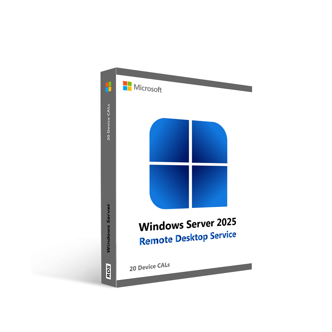 Microsoft Microsoft Windows Server 2025 Remote Desktop Services 20 Device CALs