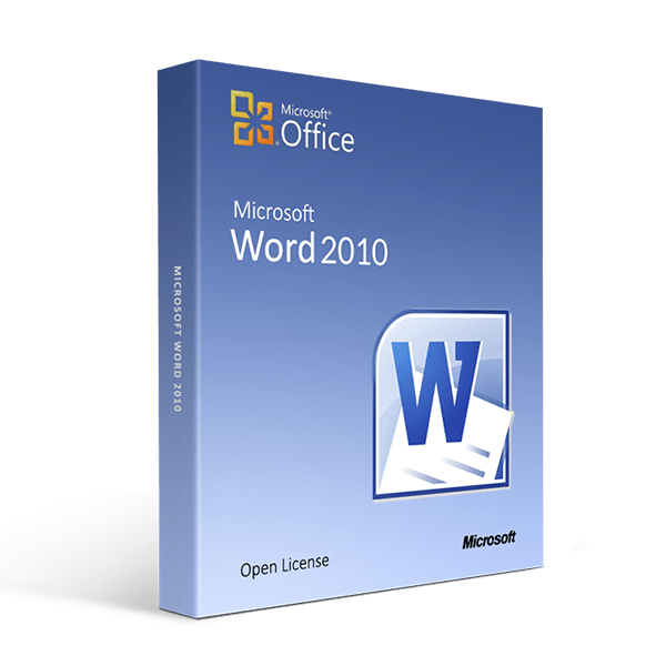 Microsoft Microsoft Word 2010 Open License