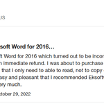 Microsoft Microsoft Word 2019 for Mac