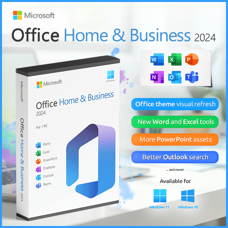 Microsoft software Microsoft Office 2024 Home & Business for Mac