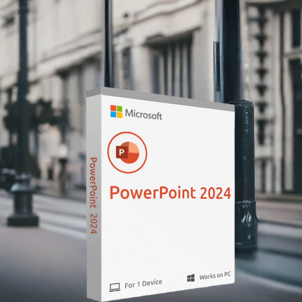 Microsoft Software Microsoft PowerPoint 2024 for PC