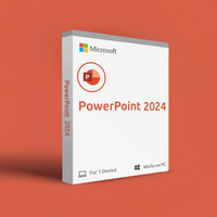 Thumbnail for Microsoft Software Microsoft PowerPoint 2024 for PC