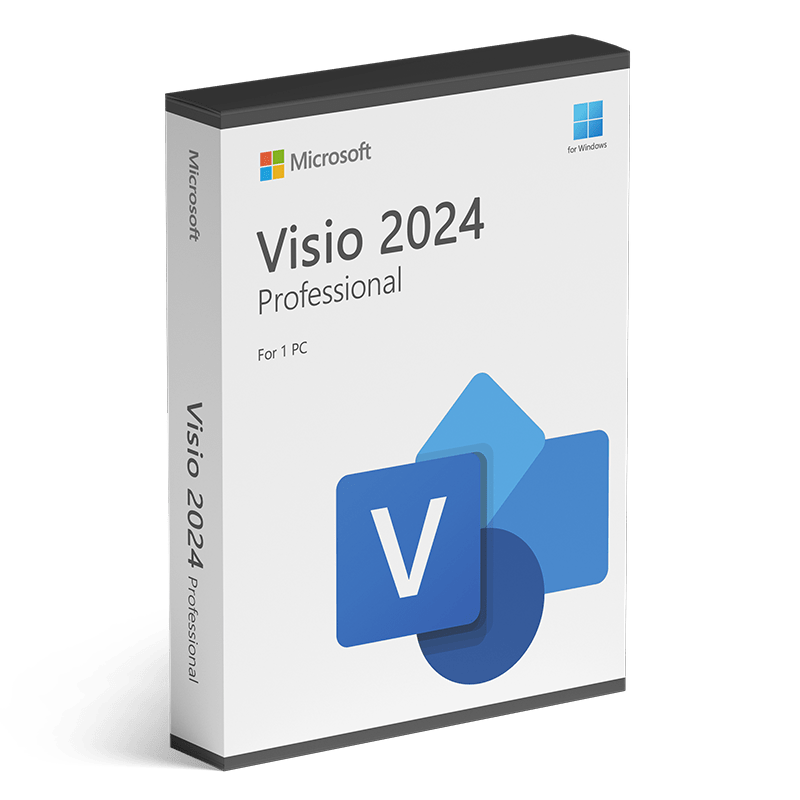 Microsoft Software Microsoft Visio 2024 Professional