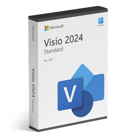 Microsoft Software Microsoft Visio 2024 Standard