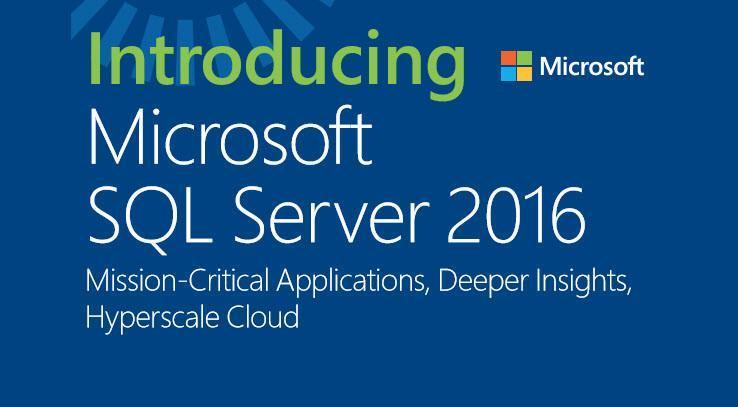 Microsoft Standard / Open License Microsoft SQL Server 2016