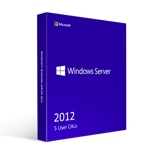 Microsoft Windows Server 2012 5 User CALs