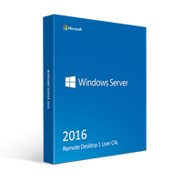 Thumbnail for Microsoft Windows Server 2016 Remote Desktop 1 User CAL