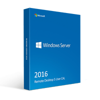 Thumbnail for Microsoft Windows Server 2016 Remote Desktop 5 User CALs