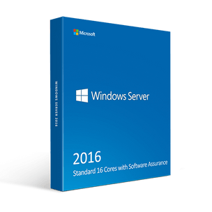 Windows Server 2016 Standard 16 Cores with Software Assurance
