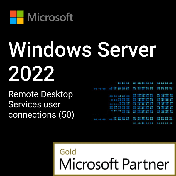 Microsoft Windows Server 2022 Remote Desktop Services User Connections (50)