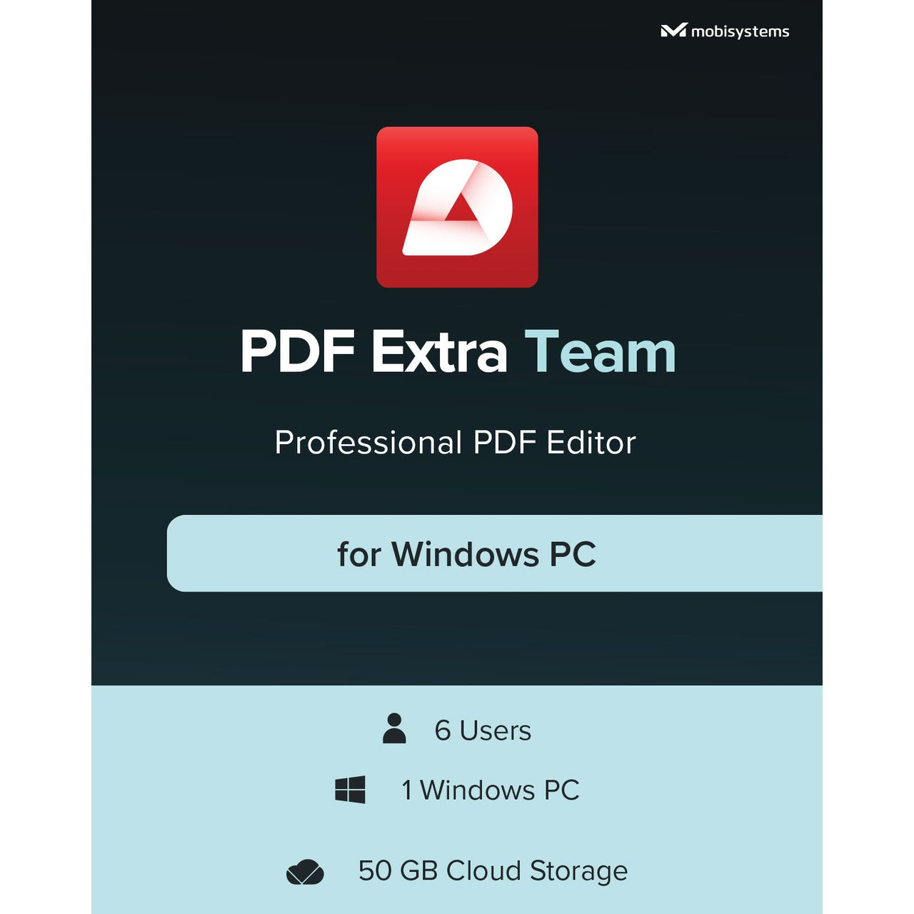 Mobisystems PDF Extra Team (Yearly subscription, 6 users)