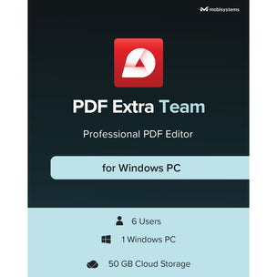 PDF Extra Team (Yearly subscription, 6 users)
