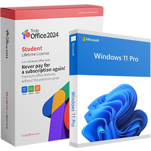 Truly Office Student Lifetime License + Windows 11 Pro