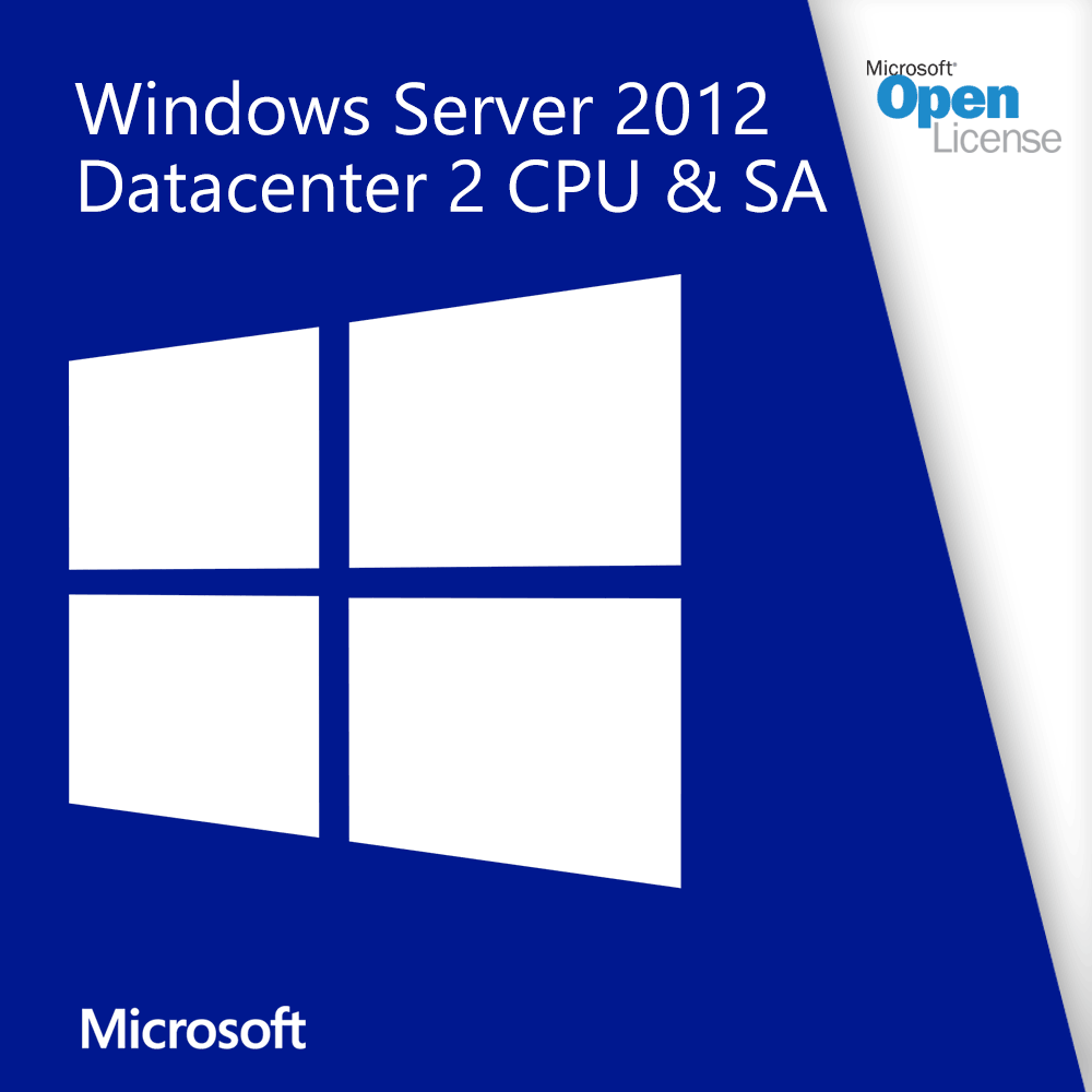 Microsoft Windows Server Datacenter 2 Processors & Software Assurance