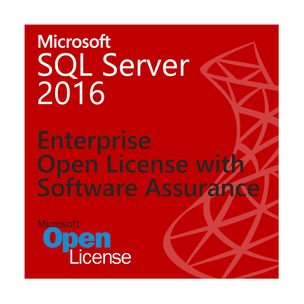 Microsoft SQL Server 2016 Enterprise 2 Core OLP License w/SA