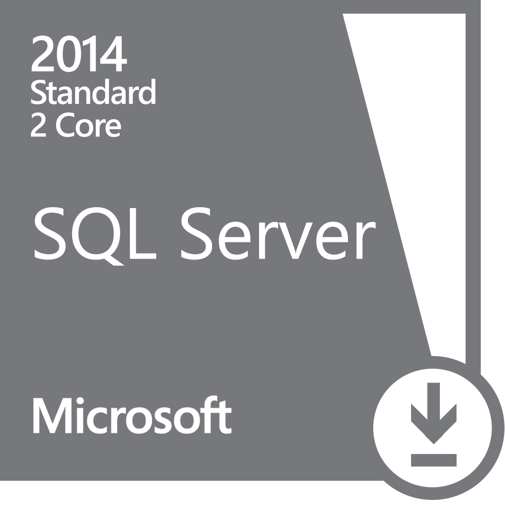 Microsoft SQL Server Standard 2014 2 Core License